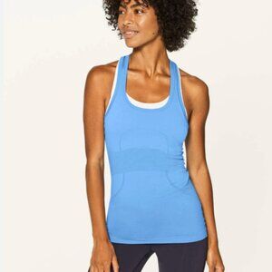Lululemon Swiftly Tech Racerback Tank (Aero Blue) - Size 4